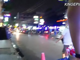 Venäläinen hookerin sisään bangkok punainen valo district [hidden camera]