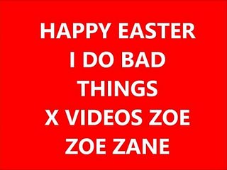 X filmagens zoe happy easter webcam 2017